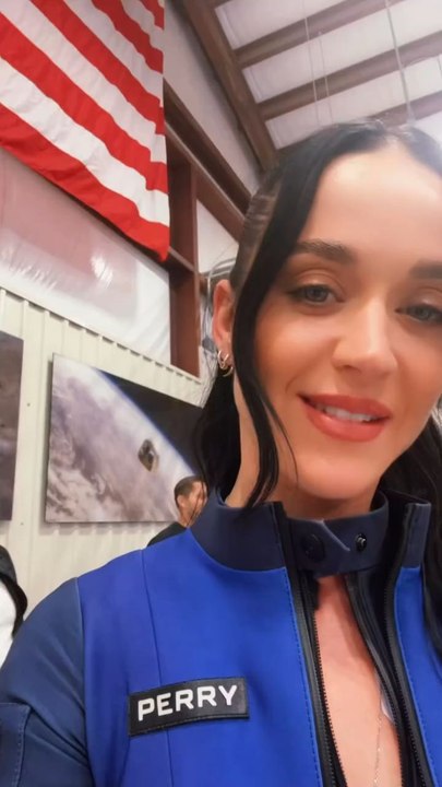 Katy Perry goes to space