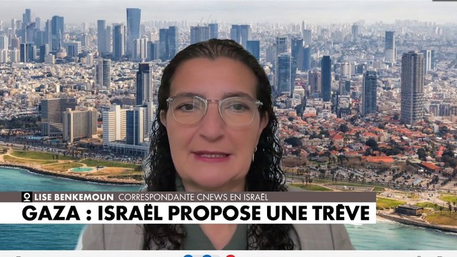 Lise Benkemoun : «Cette offre israélienne propose la perspective de la démilitarisation de Gaza»