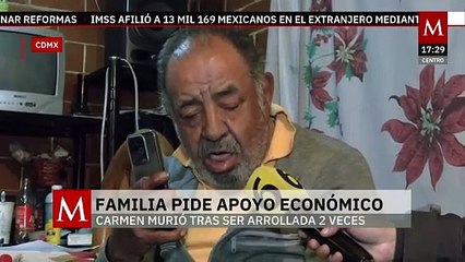Familiares de Carmen buscan ayuda económica luego de que muriera tras ser arrollada en dos ocasiones