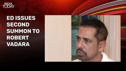 ED sends second summons to Robert Vadra in land deal case