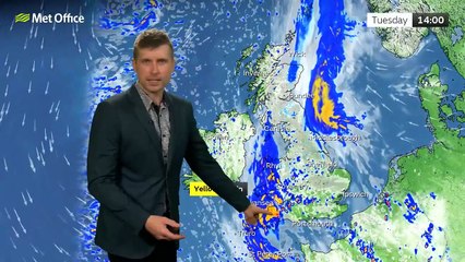 Met Office Tuesday Morning Weather Forecast 15/04/2025
