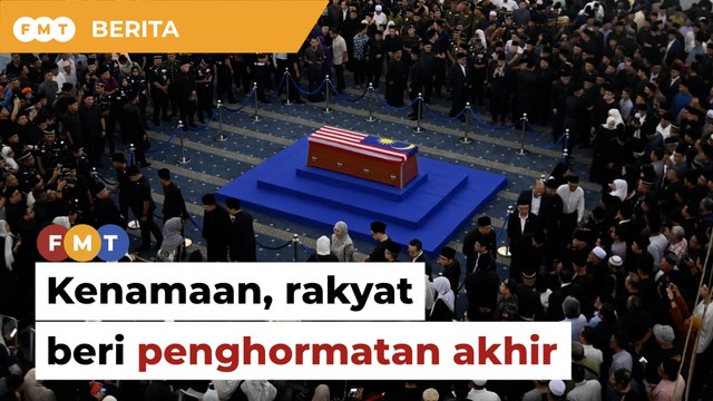 Kenamaan, rakyat beri penghormatan terakhir buat Pak Lah