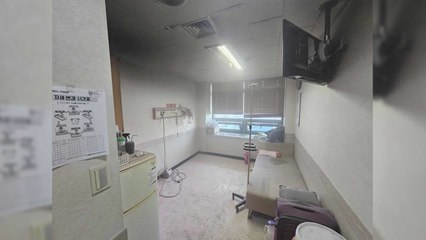 강원대학교병원 입원실 화재...환자 9명 대피 / YTN