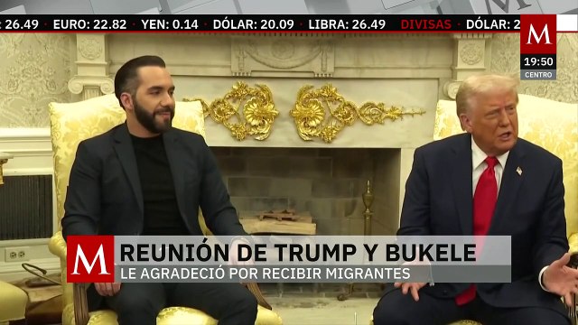 Nayib Bukele ofrece apoyo a Donald Trump ante el 'problema de terrorismo' en Estados Unidos