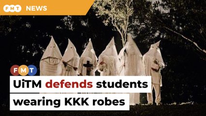 Students wore KKK robes as part of assignment, UiTM says