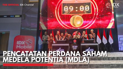 Pencatatan Perdana Saham Medela Potentia (MDLA)
