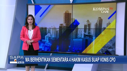 4 Hakim Jadi Tersangka Kasus Korupsi CPO, Kejagung Periksa 14 Saksi