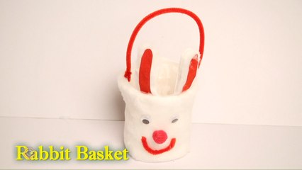 DIY Rabbit Basket – Cute and Easy Craft for Kids