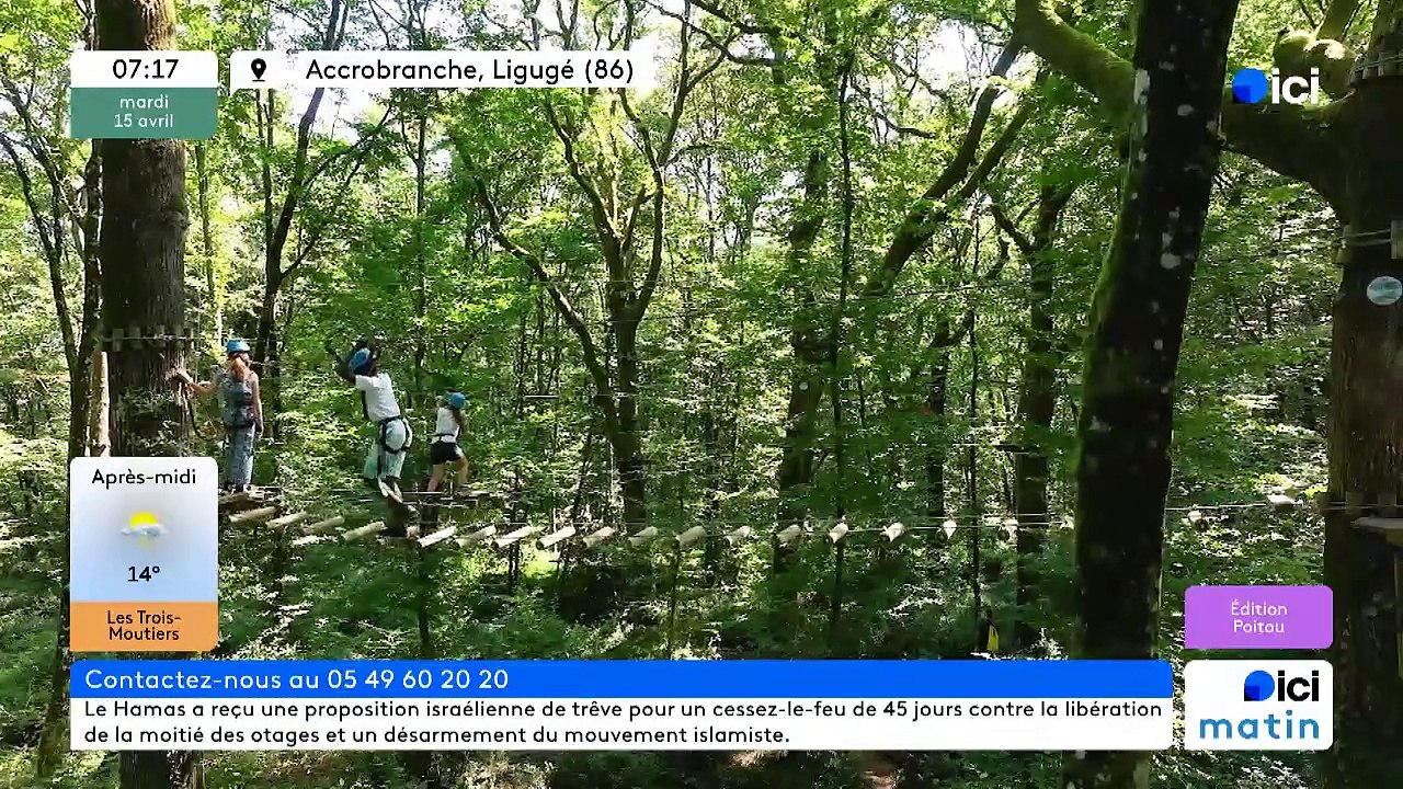 15/04/2025 - ici matin par ici Poitou en vidéo