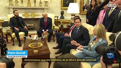 Bukele asegura ante Trump que no devolverá al migrante deportado de EEUU por error