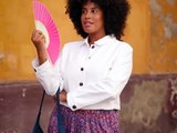 Short organic cotton jacket femme La Fianc&eacute;e