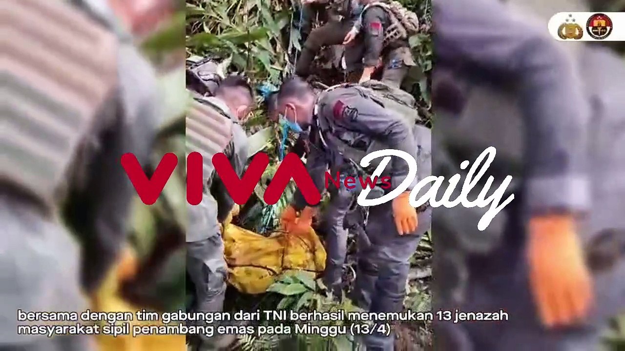 Tim Gabungan TNI-POLRI Temukan 13 Jenazah Pembantaian KKB