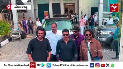 ಬಾಲಿವುಡ್​ ನೆಲದಲ್ಲಿ ಸ್ಯಾಂಡಲ್​​​ವುಡ್​ ಘಟಾನುಘಟಿಗಳು: ಮುಂಬೈ ತಲುಪಿದ ಶಿವಣ್ಣ, ಉಪ್ಪಿ, ಅರ್ಜುನ್​ ಜನ್ಯ