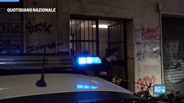 Duplice omicidio in strada a Roma, i rilievi della Scientifica