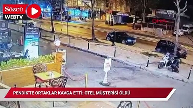 Pendik'te ortaklar kavga etti; otel müşterisi öldü