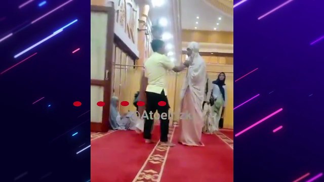 Di-Smackdown Satpam! Pria Nyamar Jadi Wanita di Masjid