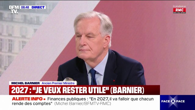 Marine Le Pen inéligible: Quelqu'un qui fait la loi doit la respecter , pour Michel Barnier