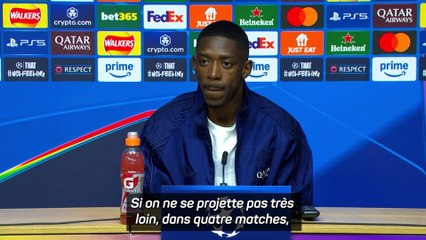 Dembélé : "Gagner la C1 avec Paris, ce serait exceptionnel"