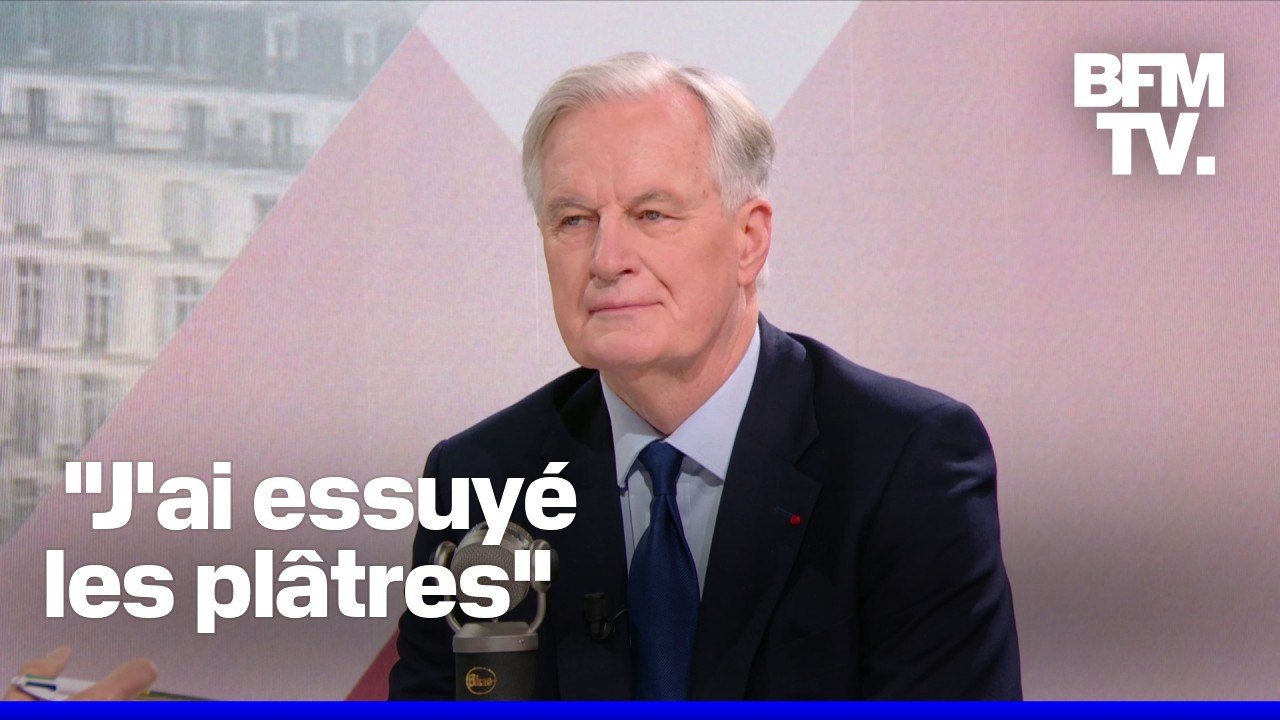 Censure, présidence des Républicains, économies budgétaires... L'intégrale de l'interview de Michel Barnier