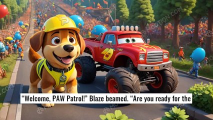 "PAW Patrol & Blaze's Great Forest Race! 🐾🏁 | Kids Story | @SmilenTales"