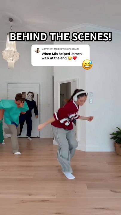 BEHIND THE SCENES… 😳😅 RESULTS UP NOW! #dance #trend #viral #couple #funny #behindthescenes #shorts