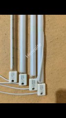 750mm 2000w Quartz Halogen Infrared Heating Lamp Short Wave Ir Heater Blow Molding Machine Heating Lamp