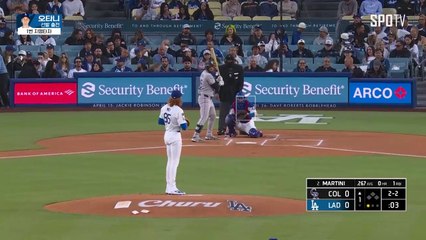 스포츠중계 빠른티비 [MLB] 콜로라도 vs LA 다저스 하이라이트 2025.04.15 (화) 1110