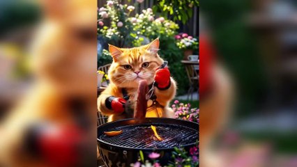 Funny AI Art Fails – Orange Cats Gone Wild!
