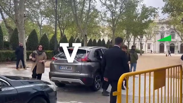 Alejo Vidal Quadras entrando a la Audiencia Nacional
