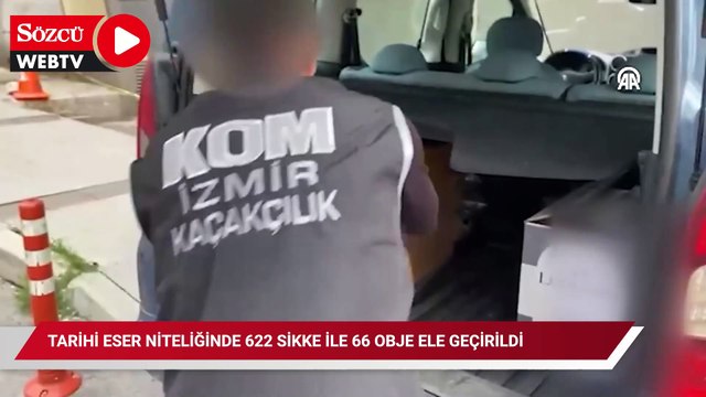 Operasyonlarda tarihi eser niteliğinde 622 sikke ile 66 obje ele geçirildi