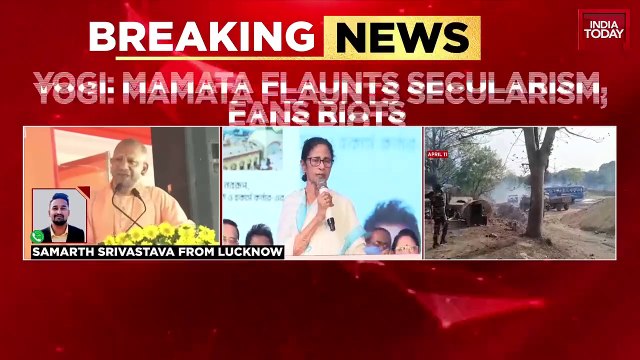 Yogi Adityanath slams Mamata Banerjee, says her response to riots weak