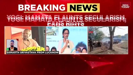 Yogi Adityanath slams Mamata Banerjee, says her response to riots weak