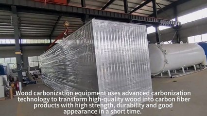 Wood carbonization equipment