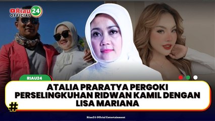 Atalia Praratya Pergoki Perselingkuhan Ridwan Kamil dengan Lisa Mariana