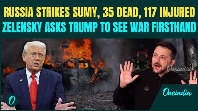 Zelensky Calls on Trump to Visit Ukraine | Urges Trump Visit Before Accepting Peace Deal with Russia