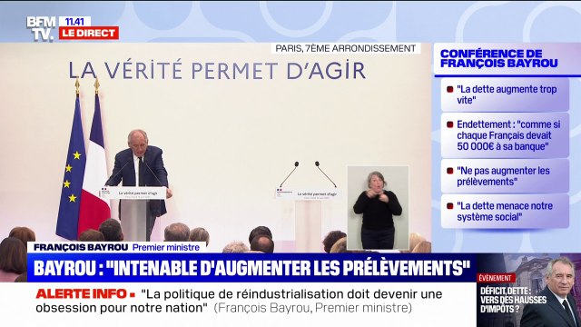 François Bayrou: Notre modèle social doit accepter des évolutions et même des révolutions afin d'affronter le défi démographique