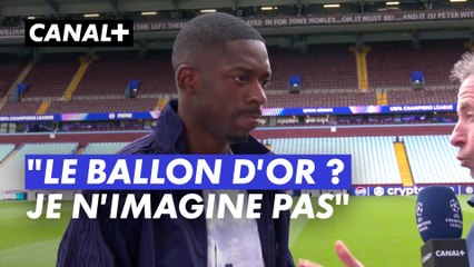 Dembélé : "Le ballon d'or ? je n'imagine pas" - Enrique "Notre seul objectif est de gagner" - Ligue des Champions Paris SG