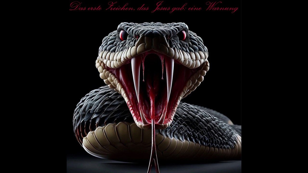 Das erste Zeichen, das Jesus gab: eine Warnung
