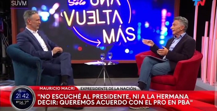 Macri: No está cerrado el acuerdo entre el PRO y La Libertad Avanza en la provincia de Buenos Aires