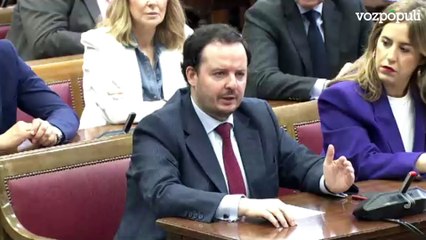 La indignación del senador del PP por la espantada de Jésica en la Comisión