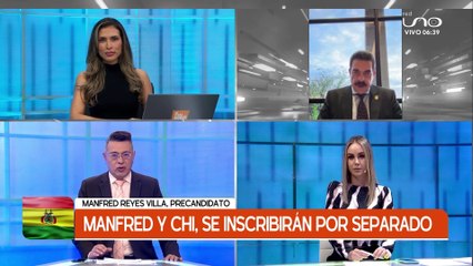 MANFRED Y CHI, SE INSCRIBIRÁN POR SEPARADO
