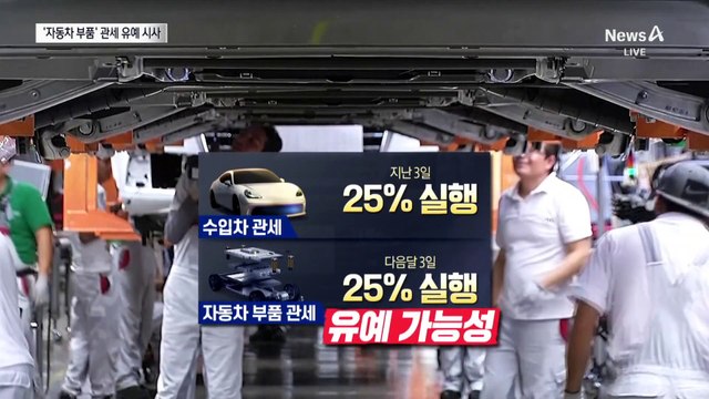 트럼프, 이번엔 자동차 부품 관세 유예 시사…대혼란