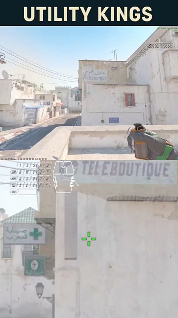 CS2 Dust2 long doors smoke from A site