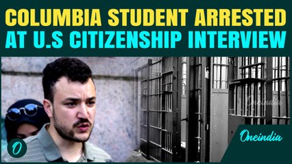 VIDEO: U.S Green Card Holder Columbia Student Arrested During Interview | Who is MOHSEN MAHDAWI?