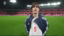 Bryan, emocionado por su debut con España