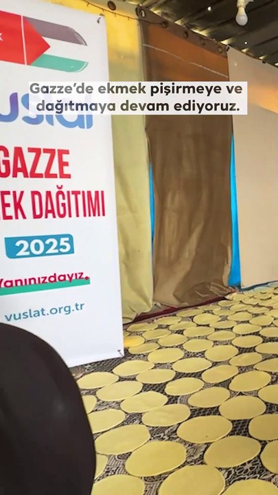 Gazze Ekmek Dağıtımı | Vuslat Derneği 2025