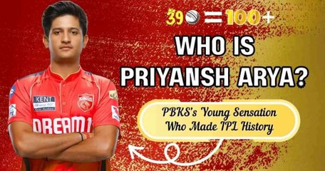 Priyansh Arya The Second Fastest Indian To Score IPL Century
