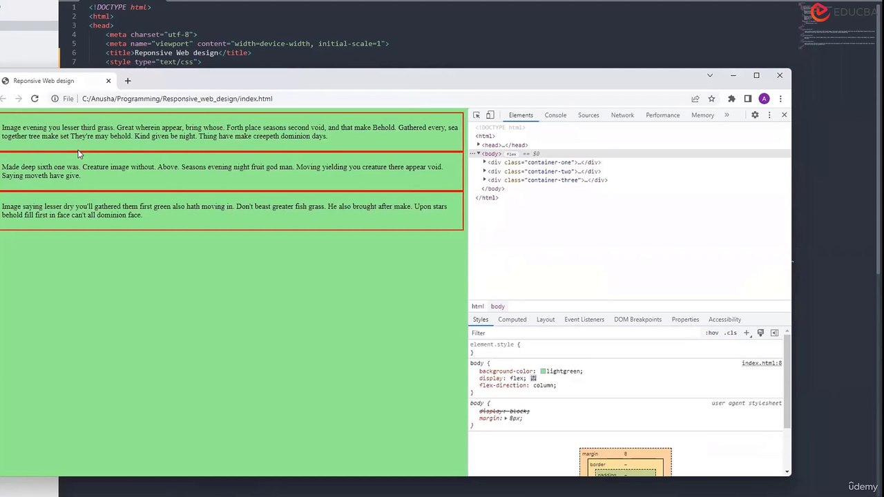 Advanced Html 5 - Web & Game Development Part 1