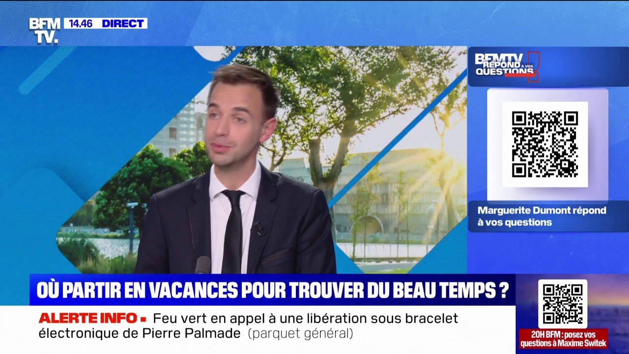 Où partir en vacances pour trouver du beau temps? BFMTV répond à vos questions