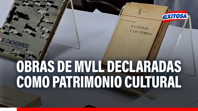 Mario Vargas Llosa: Estas son sus cuatro obras literarias declaradas como Patrimonio Cultural de la Nación